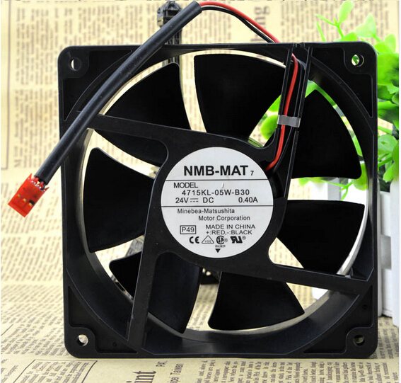 NMB-MAT7 4715KL-05W-B30  24V 0.4A dual ball converter fan