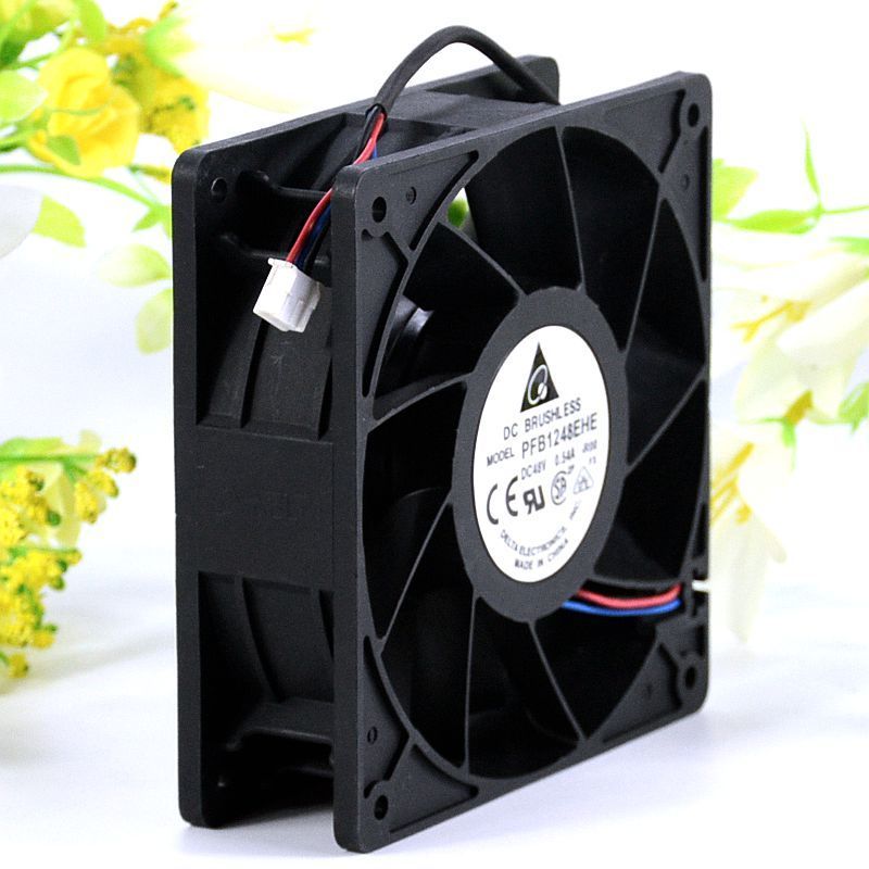 BRUSHLESS DC FAN DF1202512SELN 12025 12V 0.10A 12CM Silent Fan #LRR