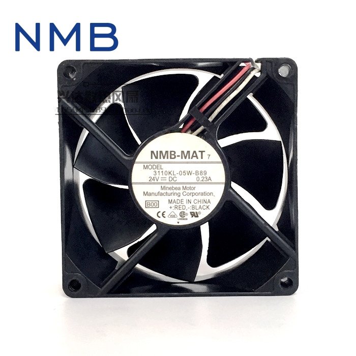 NMB 3110KL-05W-B89 24V  80*80*25mm Axial Fan