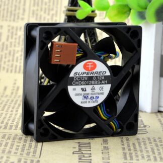 CHD6012BBS-AH 12V 0.12A 6CM 60*60*20 PWM CPU four line temperature control fan