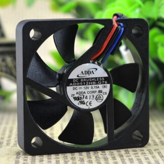 ADDA AD0512HB-G76 DC12V 3P 50*50*10M radiator equipment fan