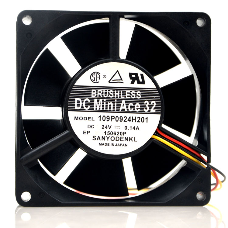 SANYO 109P0924H1 24V 0.14A 9CM double ball cooling fan