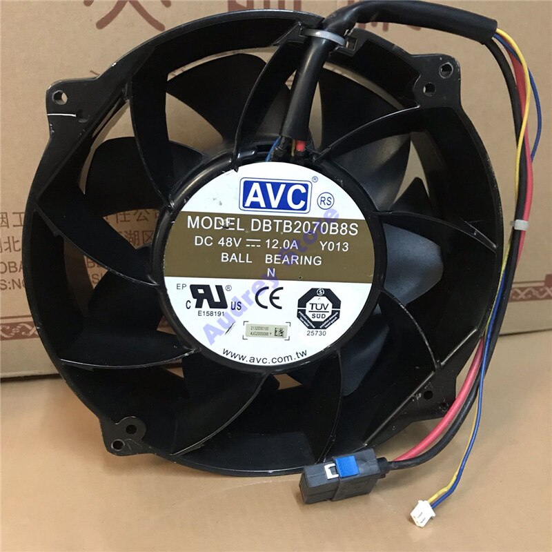 AVC DBTB2070B8S DC48V 12.0A Double ball bearing cooling fan