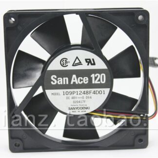 Sanyo 109P1248F4D01 120MM 48V 0.09A double ball mute cooling fan