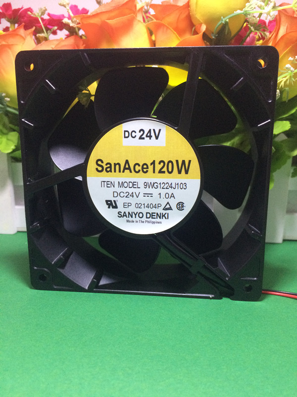 SanAce120W 9WG1224J103  DC24V 1.0A cooling fan