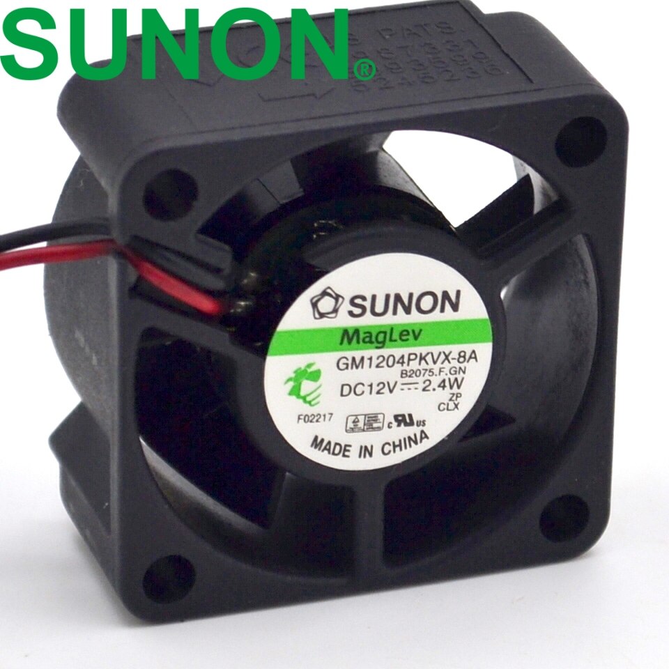 SUNON GM1204PKVX-8A 12V 2.4W 2Wire Server Cooling Fan
