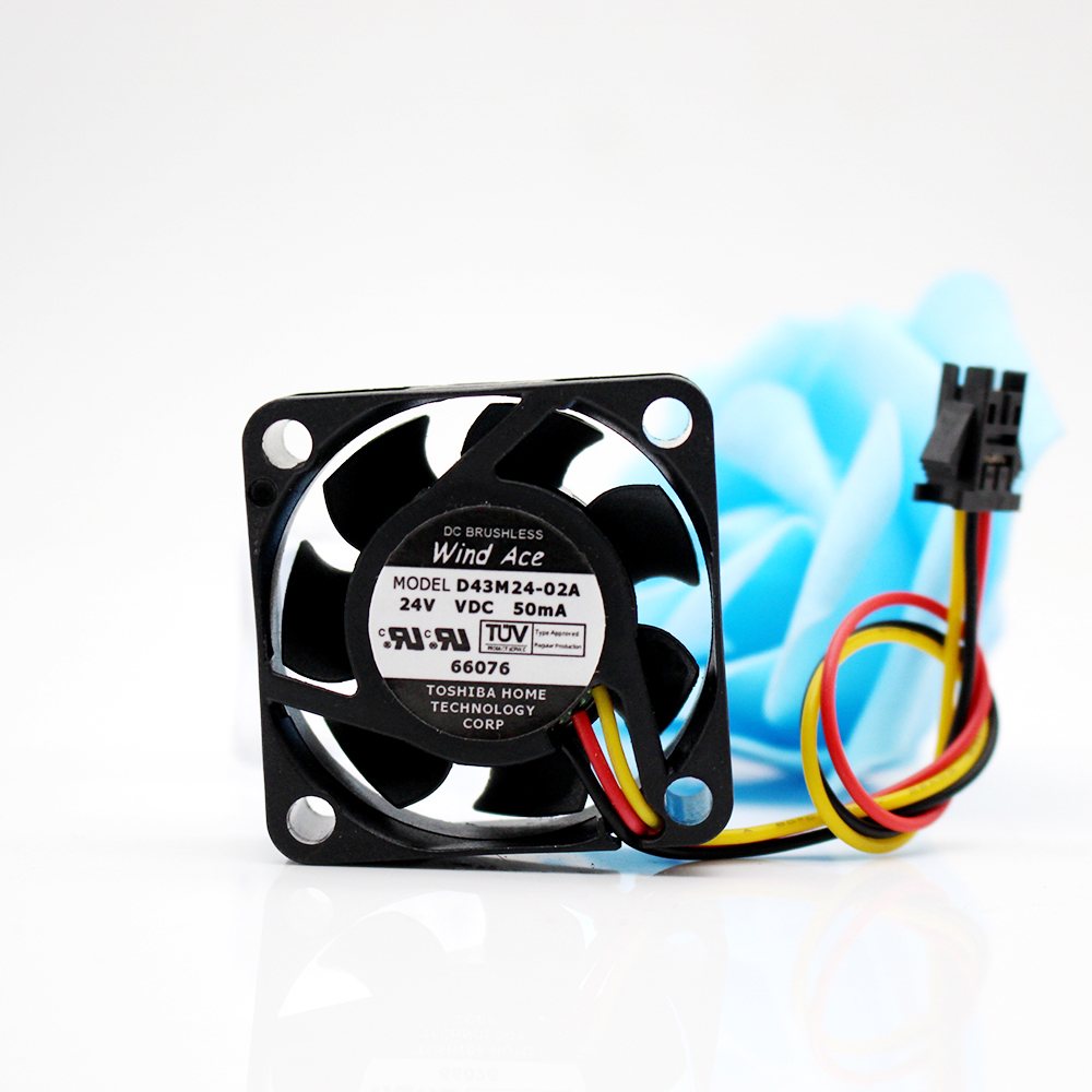 Wind Ace D43M24-02A DC24V 50mA DC BRUSHLESS cooling fan