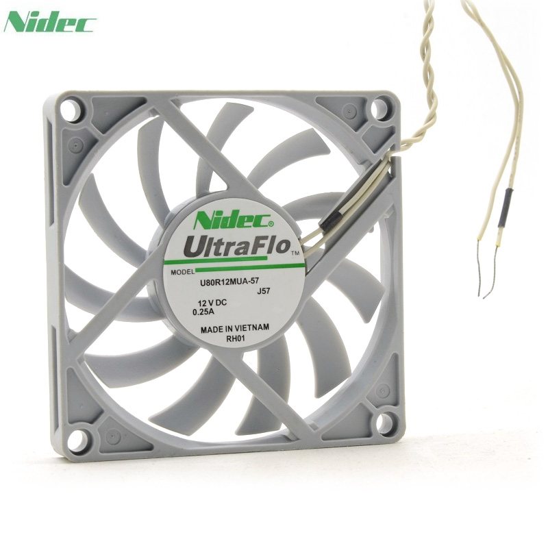 Nidec U80R12MUA-57 12V 0.25A Super Silent fan