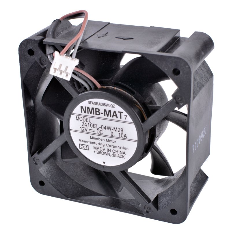 NMB 2410EL-04W-M29 DC12V 0.10A Silent cooling fan