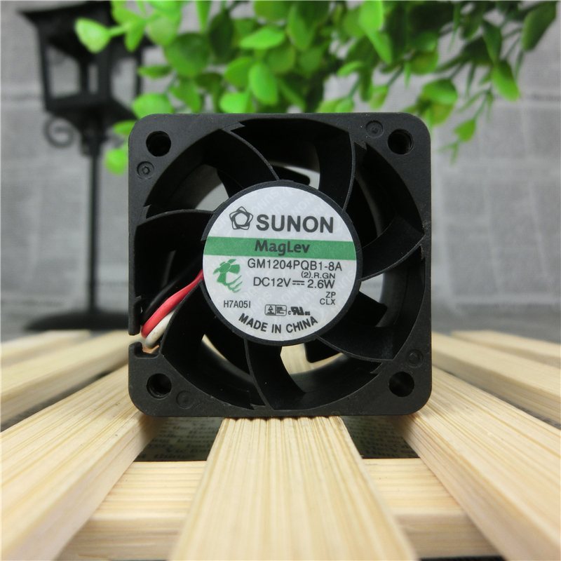 SUNON GM1204PQB1-8A DC12V 2.6W 3-wire Cooling Fan