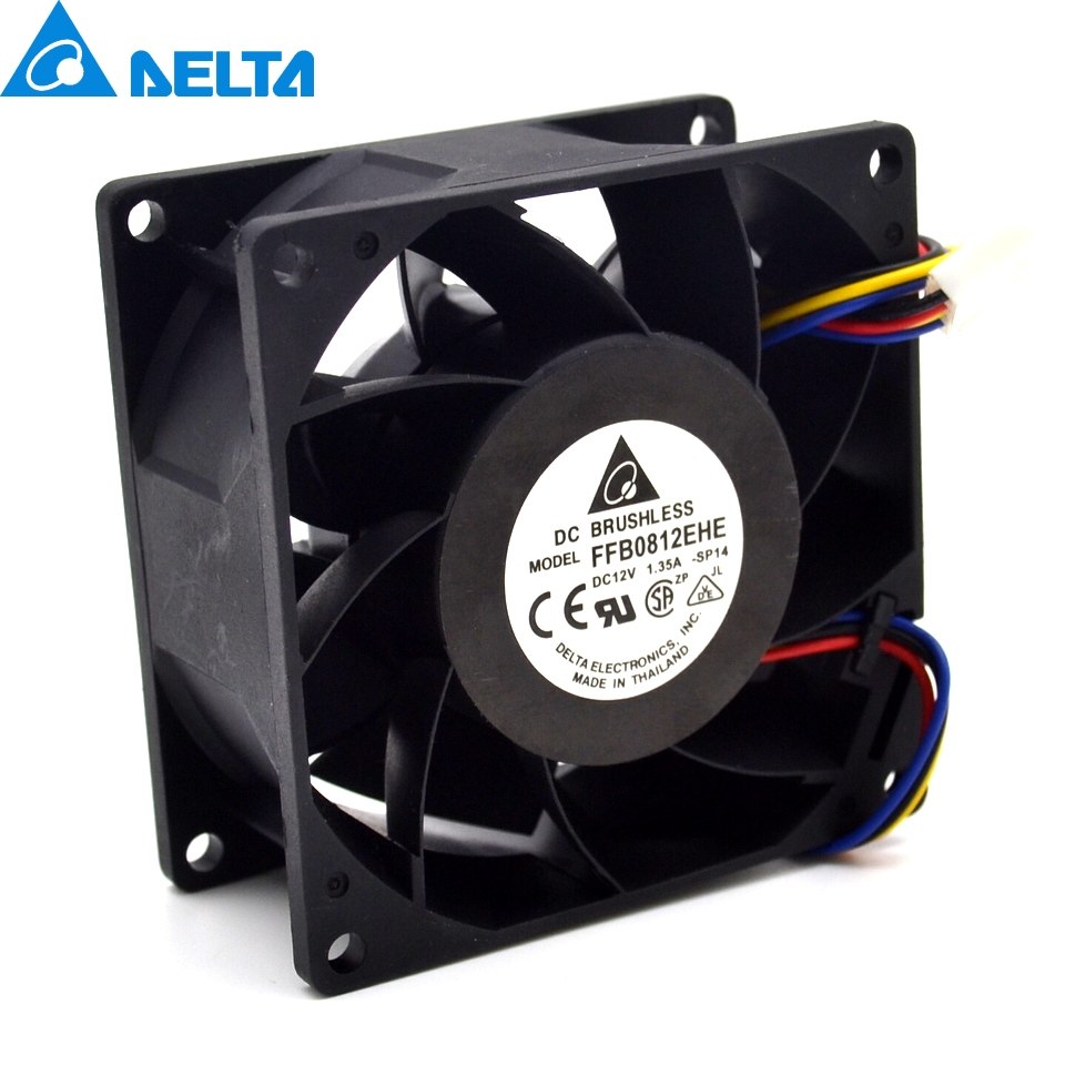 Delta FFB0812EHE 12V 1.35A Need double ball bearing fan