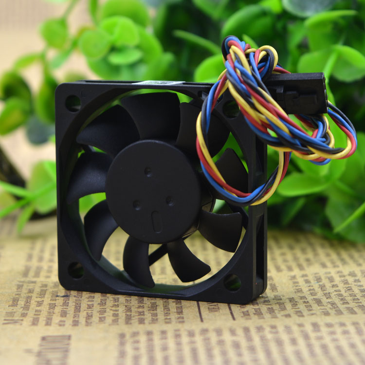 AVC DS05010B12H 12V 0.22A Double Ball 4-wire temperature controlled fan
