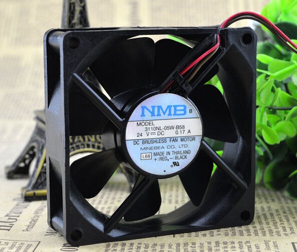 NMB 3110NL-05W-B58 24V 8CM  0.17A inverter cooling fan