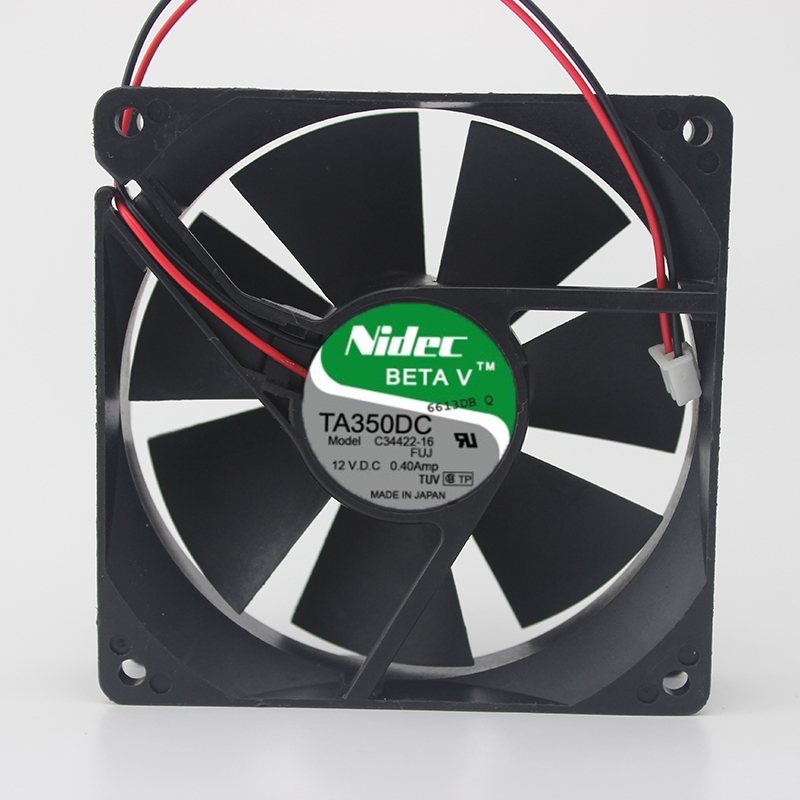 Nidec TA350DC C34422-16 12V 0.4A 9CM inverter cooling fan