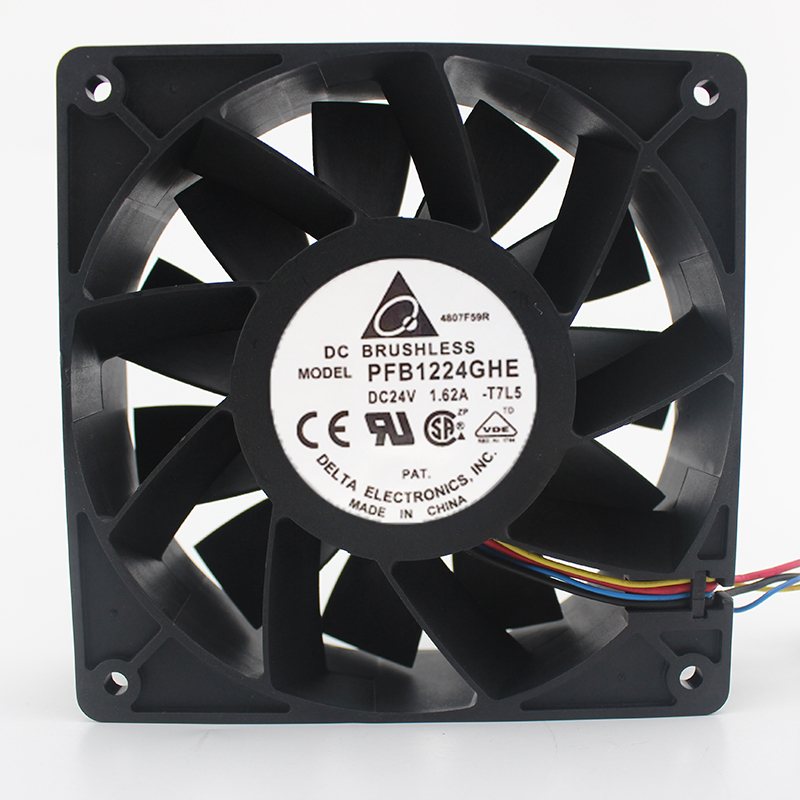 Delta PFB1224GHE 24V 1.62A 12cm Air volume Inverter fan