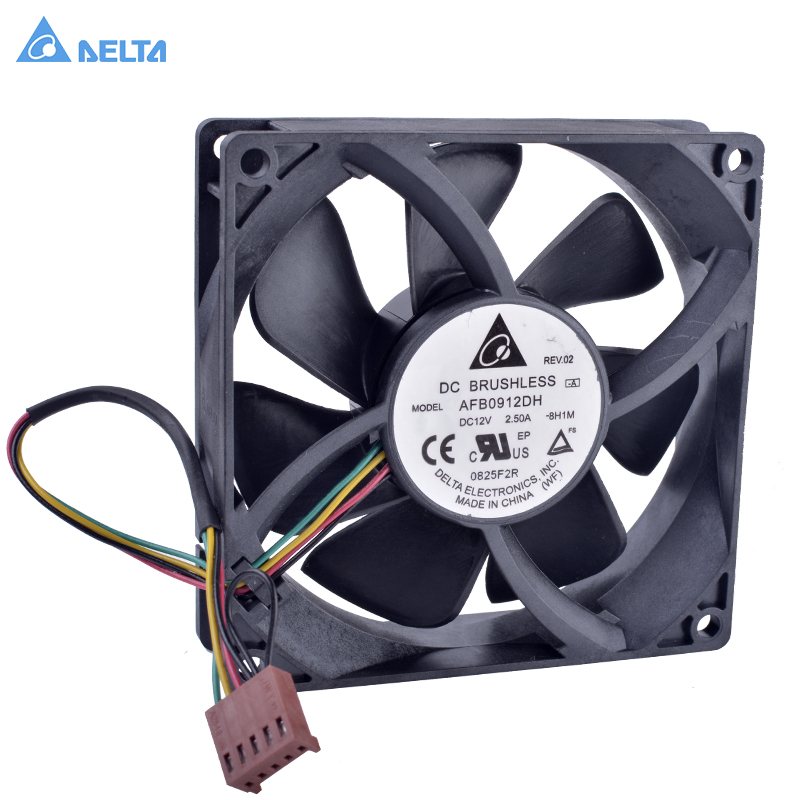 Delta AFB0912DH 12V 2.5A  double ball bearing  cooling fan