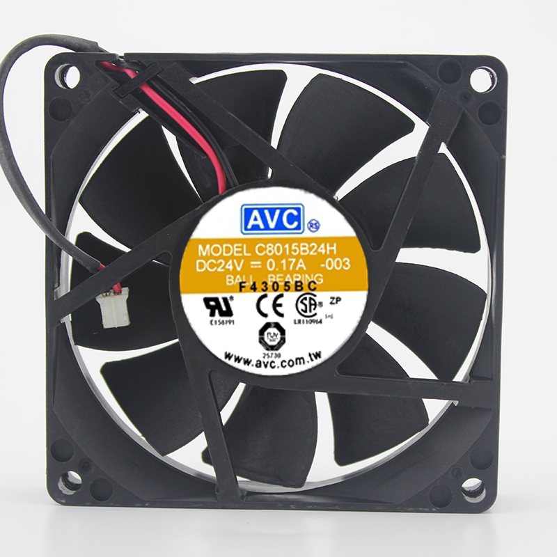 AVC C8015B24H 24V 0.17A inverter double ball cooling fan