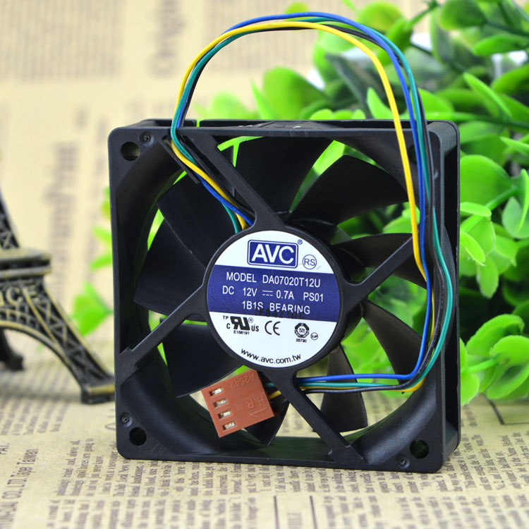 AVC DA07020T12U 12V  ball CPU cooling fan