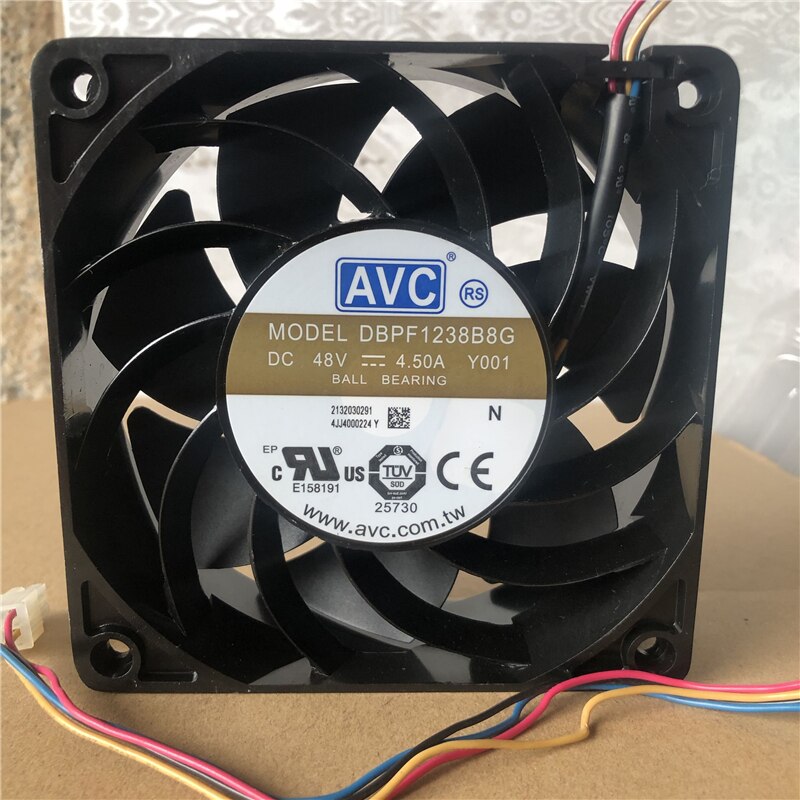 AVC DBPF1238B8G DC48V 4.50A cooling fan