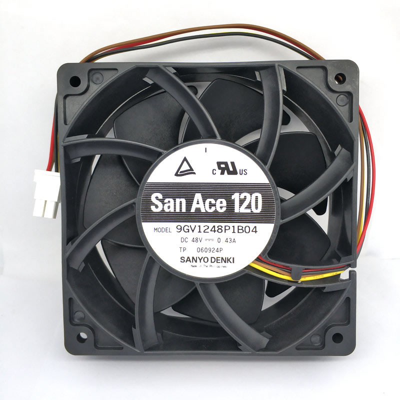 SANYO 9GV1248P1B04 12cm 48V 0.43A Cooling fan