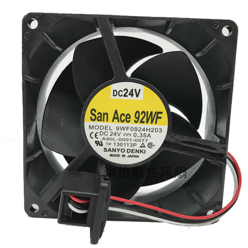 Sanyo 9WF0924H203 DC24V 0.5A cooling fan