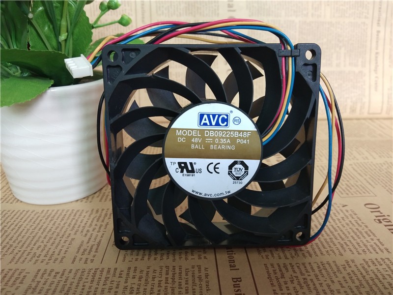 AVC DB09225B48F 9225 48v 0.35a  48V Cooling fan