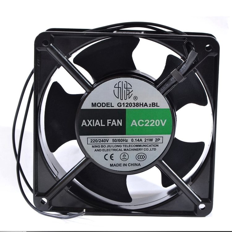 JIULONG G12038HA2BL 120X120X38MM 220V axial cooling fan