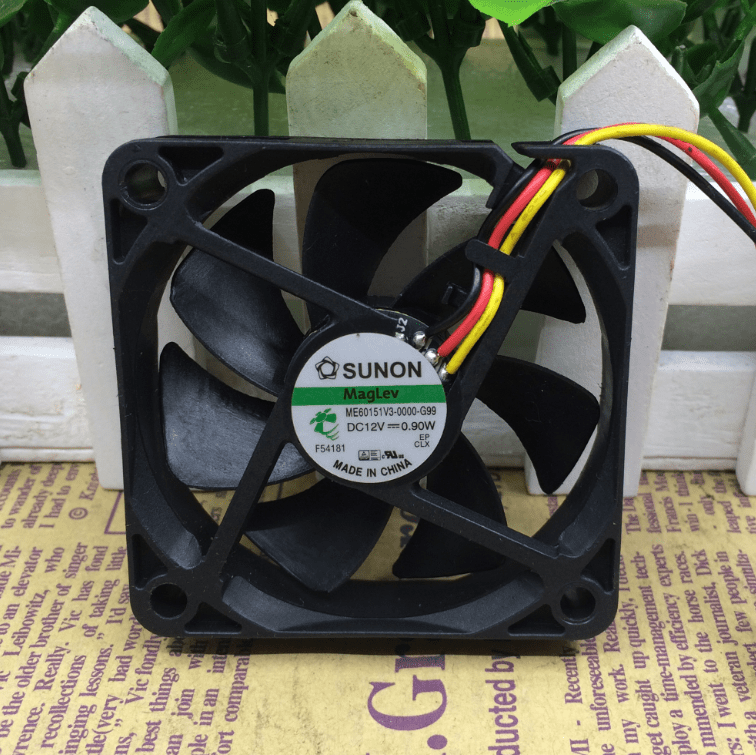 SUNON ME60151V3-0000-G99 DC12V 0.90W 3wires cooling fan