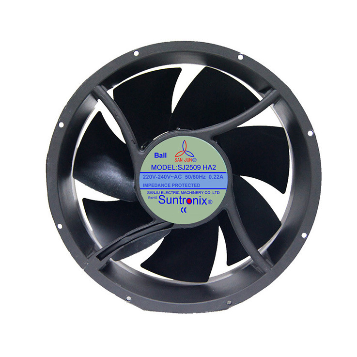 SAN JUN SJ2509HA2 AC220V Industrial High-power Ball bearing Large fan