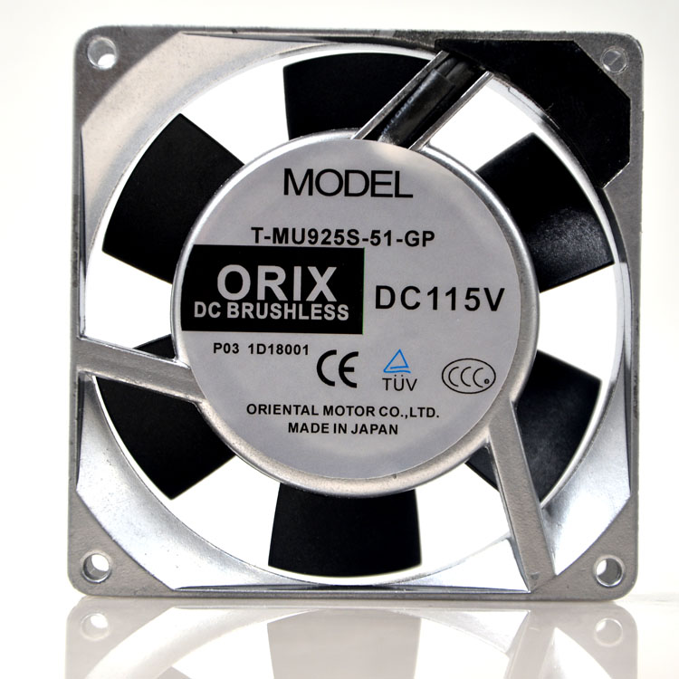 ORIX T-MU925S-51-GP DC115V 10W cooling fan