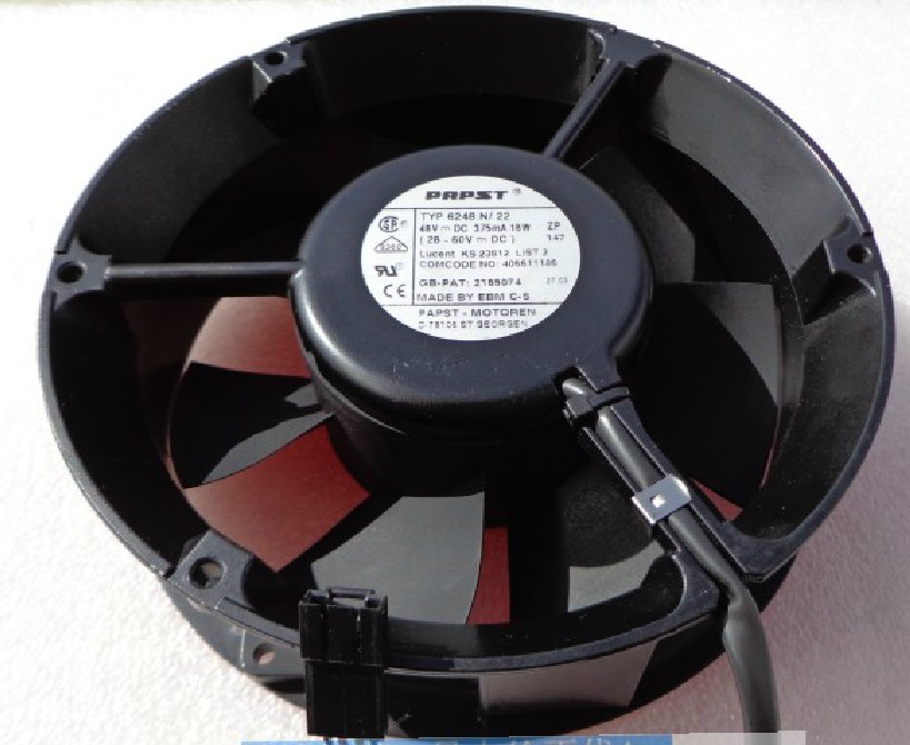 PAPST TYP6248N/22 48V 18W 375MA Inverter cooling fan