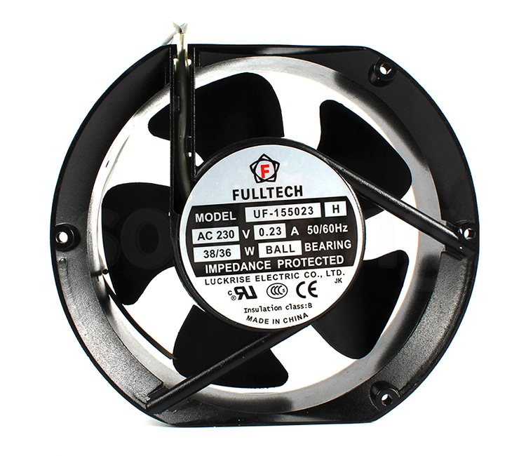 FULLTECH UF-155023H AC230V 0.23A 38/36W 3000RPM 2-Wires Cooling Fan