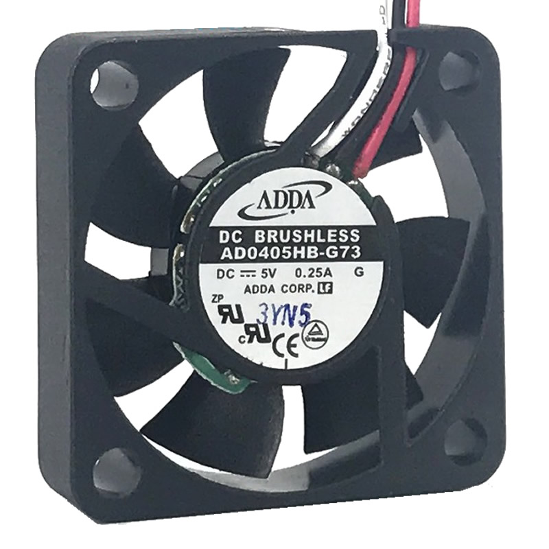 ADDA AD0405HB-G73 DC5V 0.25A High Speed Cooling Fan