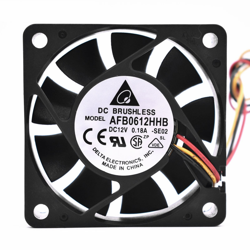 Delta AFB0612HHB 12v 0.18a  axial case cooler Cooling fan
