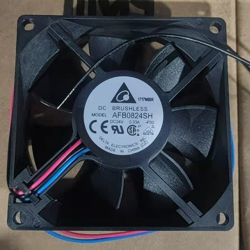 Delta AFB0824SH  24V 0.33A 8CM  Inverter cooling Fan