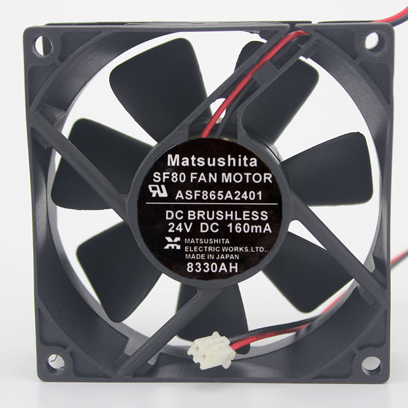 Matsushita  SF80 FAN MOTOR  ASF865A2401  24VDC 160mA Fan