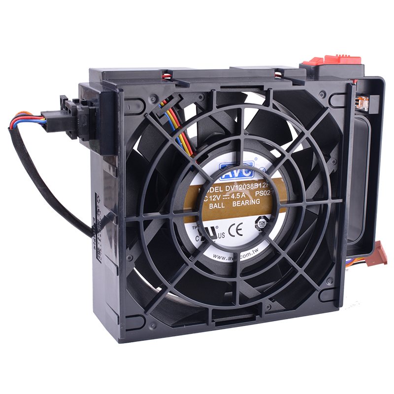 AVC DV12038B12H 120mm 12V 4.5A Dual Ball Bearing axial cooling fan