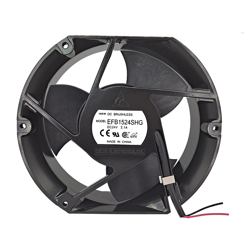 Delta EFB1524SHG 17CM  24V 2.10A 3-wire cooling fan