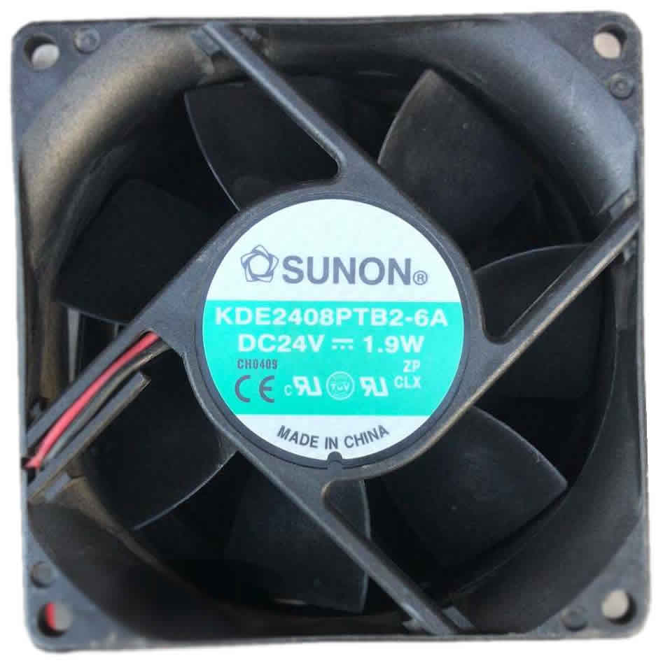 SUNON KDE2408PTB2-6A 24V 3.4W 2-lines cooling fan