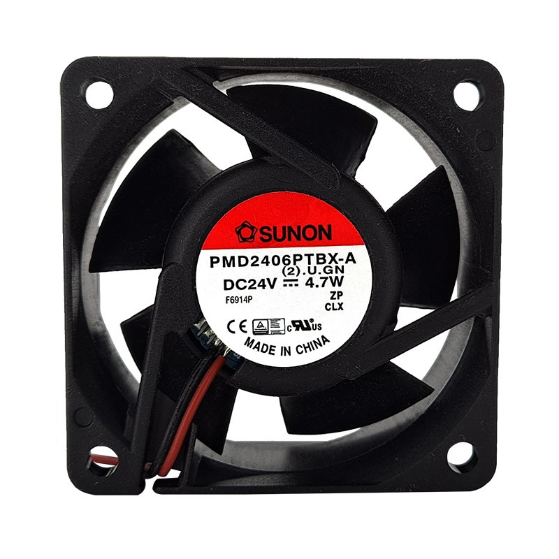 SUNON PMD2406PTBX-A DC24V 4.7W 2-Wire High Current Cooling Fan