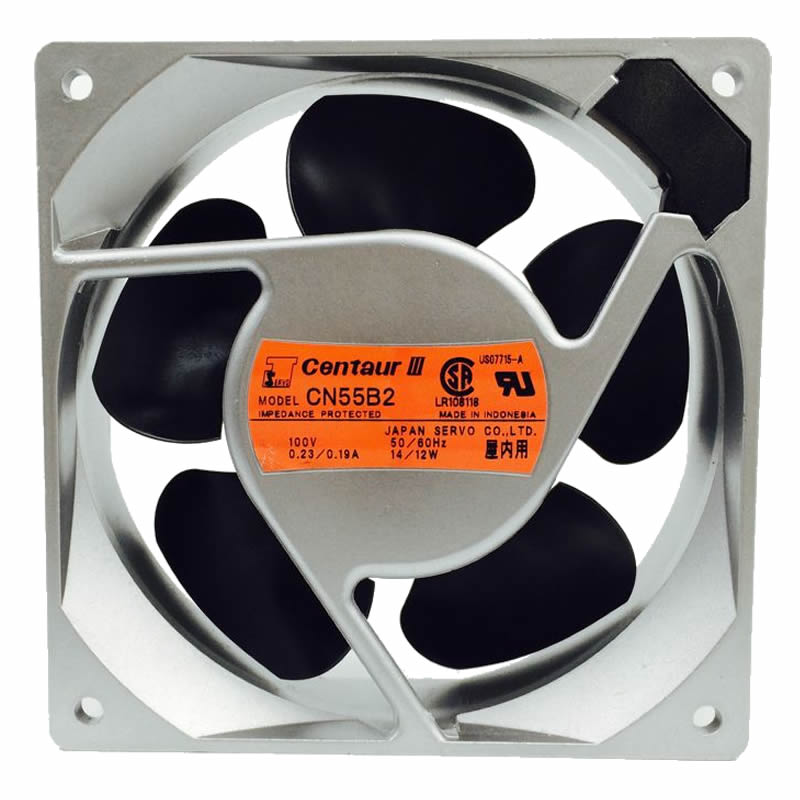 SERVO CN55B2 100V 50/60Hz 0.23/0.19A 14/12W COOLING FAN