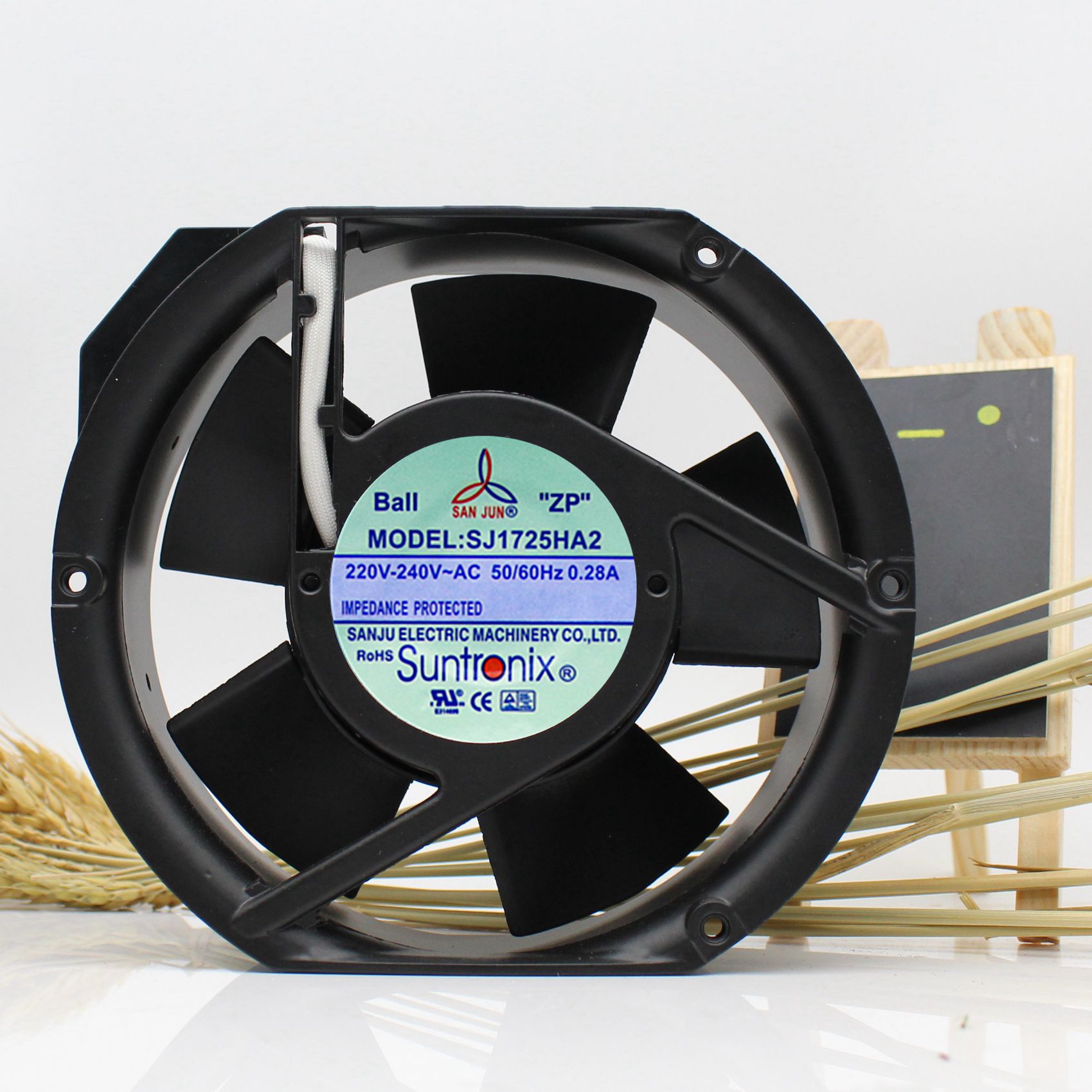 SUNTRONIX SJ1725HA1 0.45A Ball Bearing High Temperature Fan