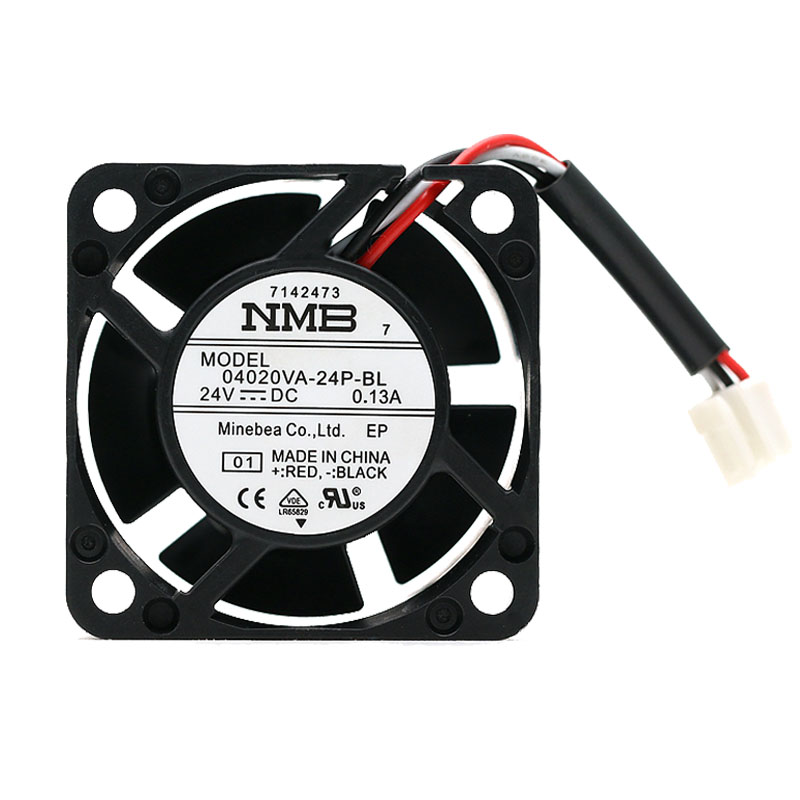 NMB 04020VA-24P-BL DC24V 0.13A 4cm server cooling fan