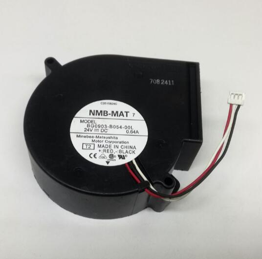 NMB BG0903-B054-00L 24V 0.64A 3-wire variable frequency turbo fan