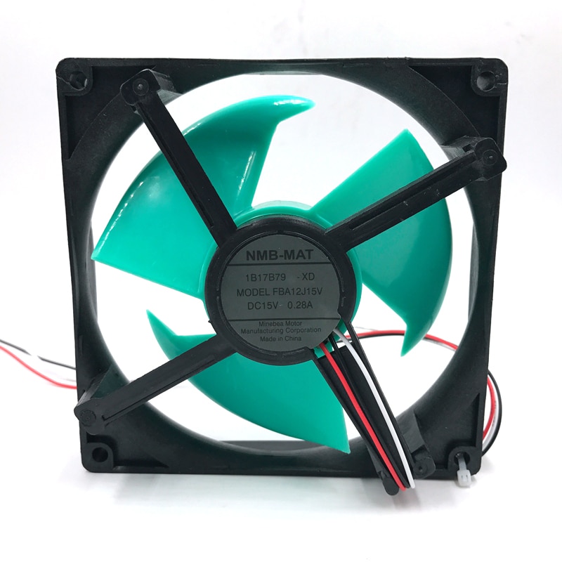 NMB FBA12J15V DC15V 0.28A refrigerator cooling fan