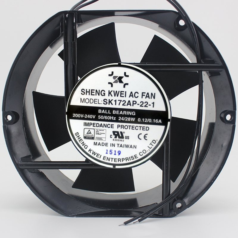 SK172AP-22-1 AC220/240V 24/28W 0.12/0.16A SHENG KWEI cooling fan
