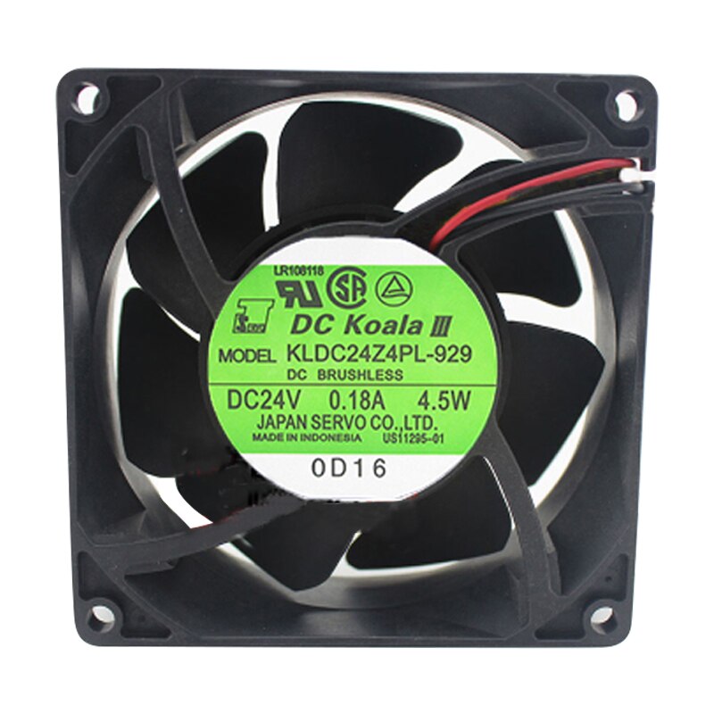 Servo KLDC24Z4PL-929 DC24V 4.5W Axial cooling fan