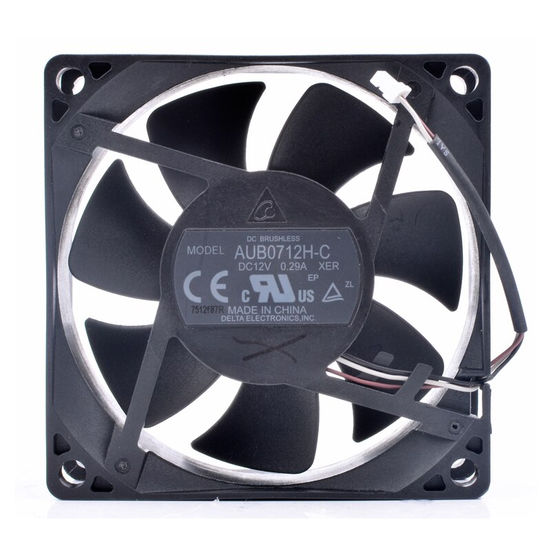 Delta AUB0712H-C 12V 0.29A 3-line projector cooling fan