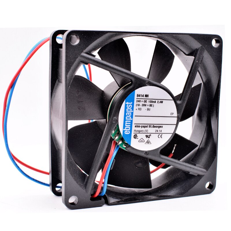 Ebmpapst 8414 NH DC24V 2.4W Server inverter cooling fan