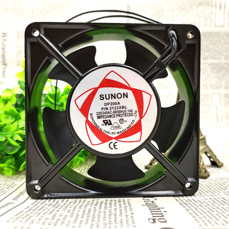 SUNON DP200A 2123XBL 220/240AVC 0.14A 2PIN cooling fan